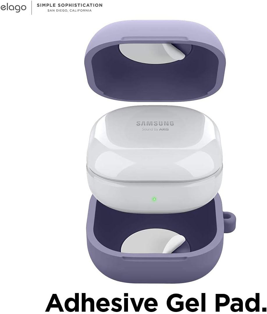 Thumbnail 5 de elago coque en silicone pour Samsung Galaxy Buds FE (2023) / Buds 2 Pro (2022) / Buds 2 (2021) / Buds Pro (2021) / Buds Live (2020) gris lavande