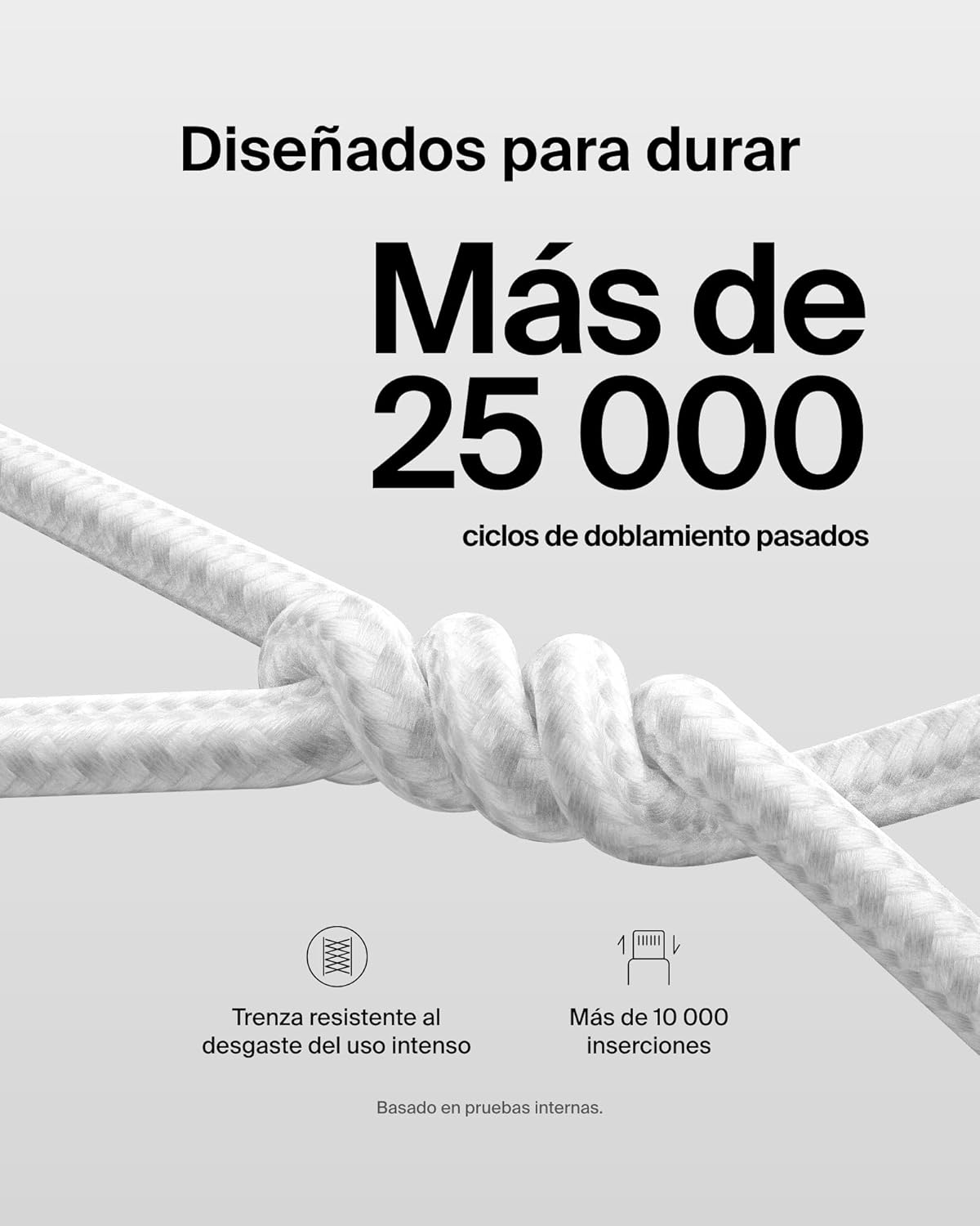 Thumbnail 2 de Belkin Paquete 2 Cables USB-C a USB-C 1,5 m 240 W