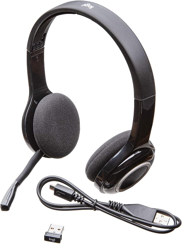 Detalle 2 de Logitech 960 Auriculares USB, Peso Ligero