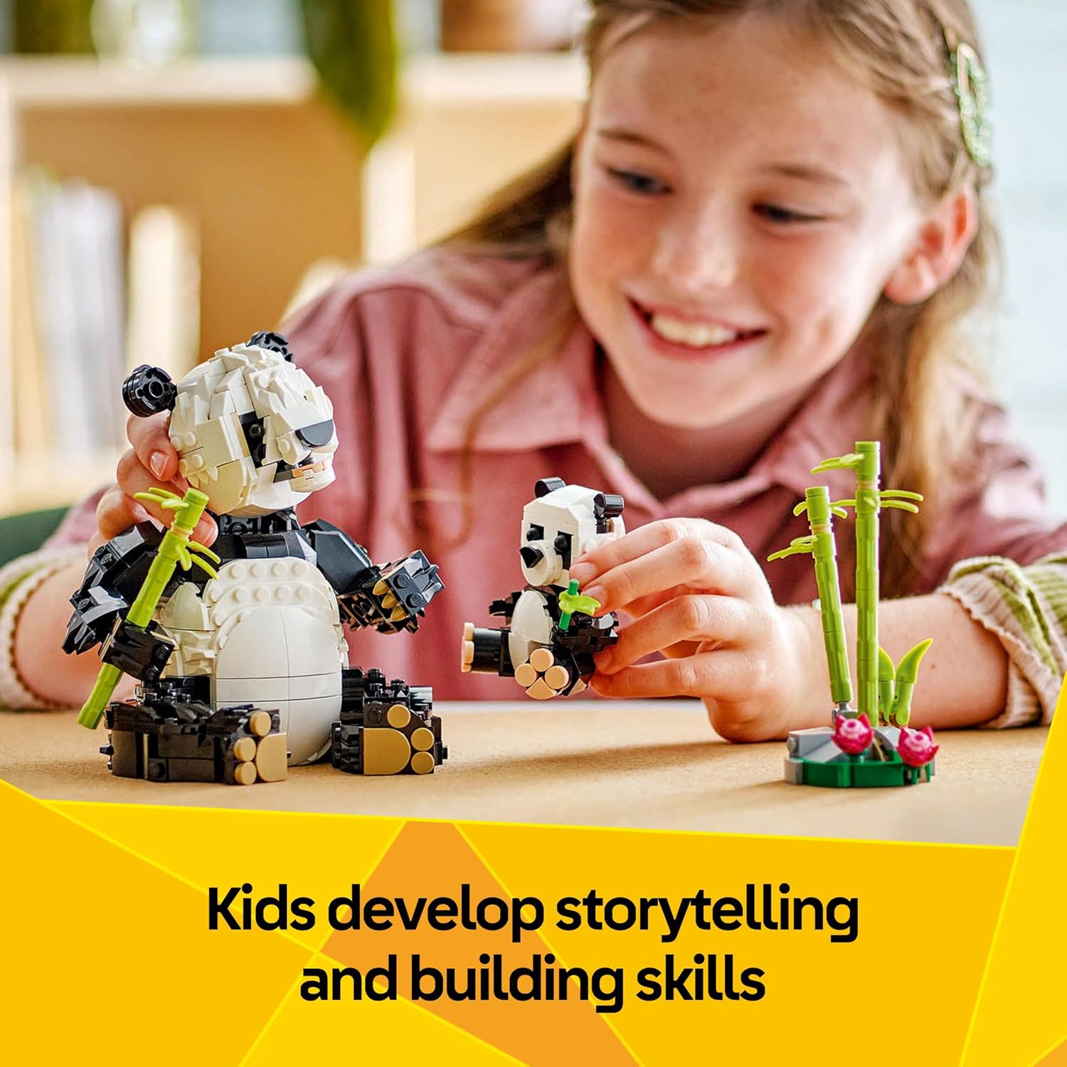 Thumbnail 4 de LEGO Creator 3in1 Wild Animals: Panda Family (31165) – 3 Builds in 1 Box