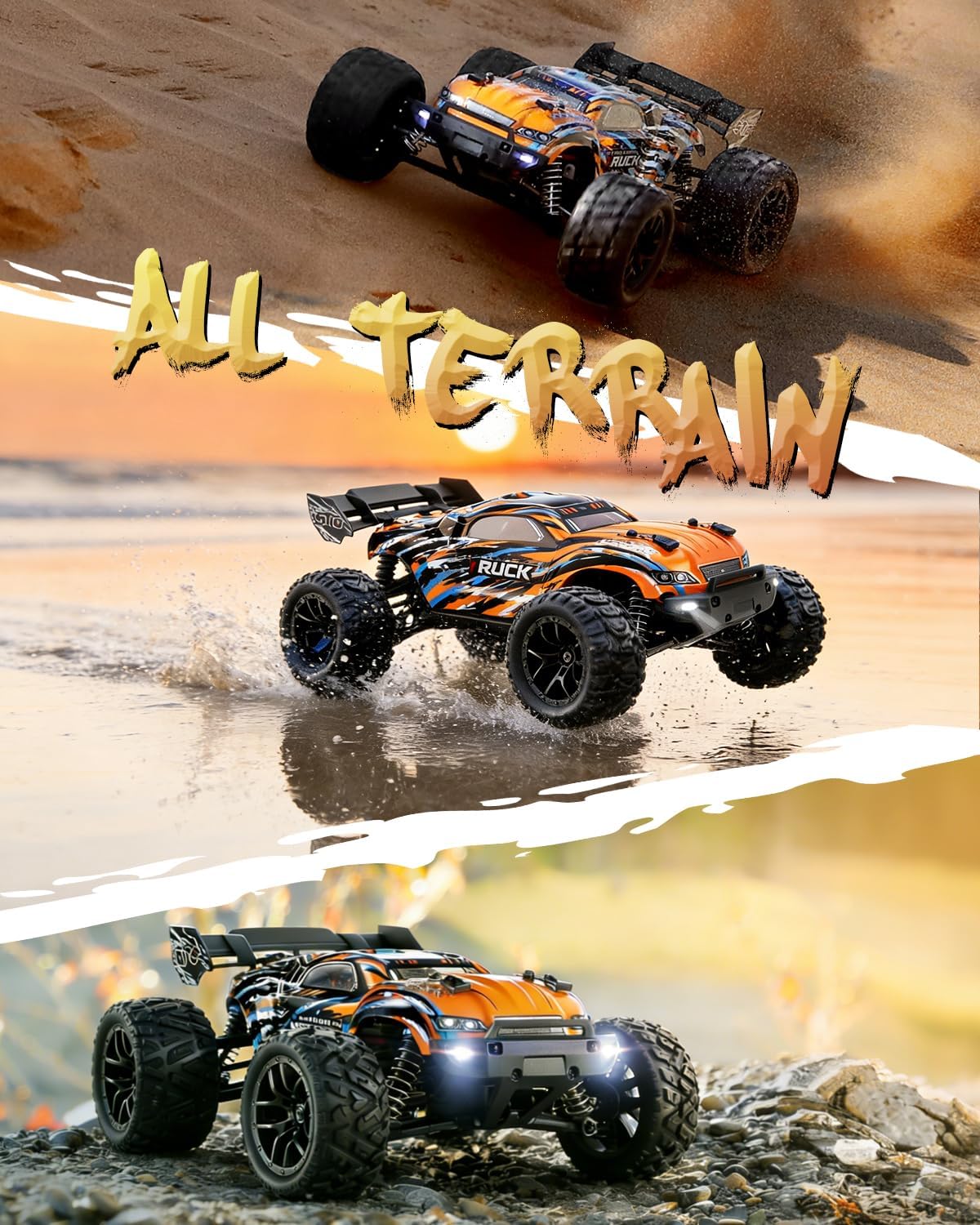 Detalle de HAIBOXING Ferngesteuertes RC Buggy 36 km/h