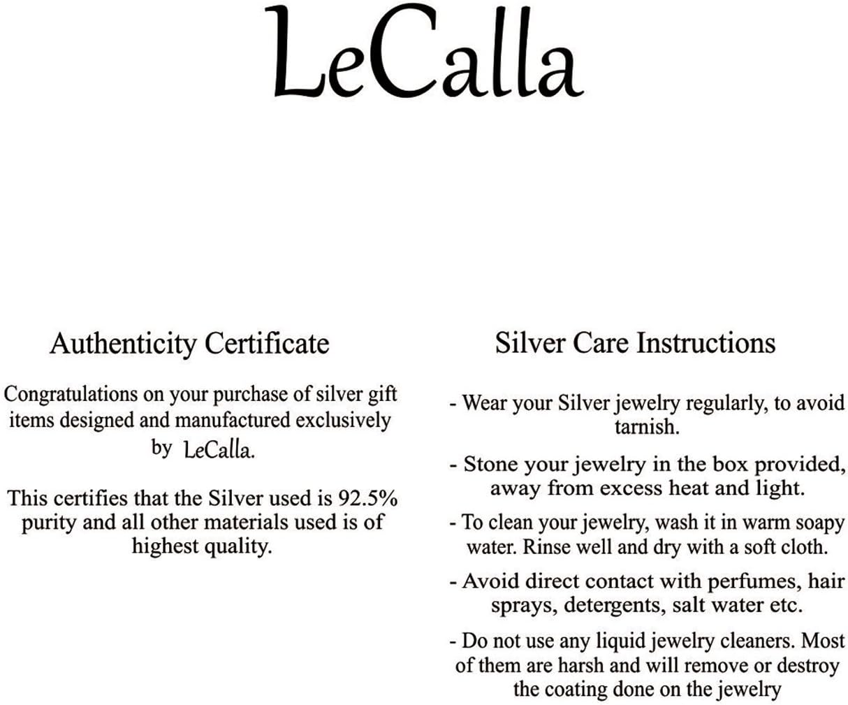 Thumbnail 5 de LeCalla Sterlingsilber Creolen 18 x 18 mm
