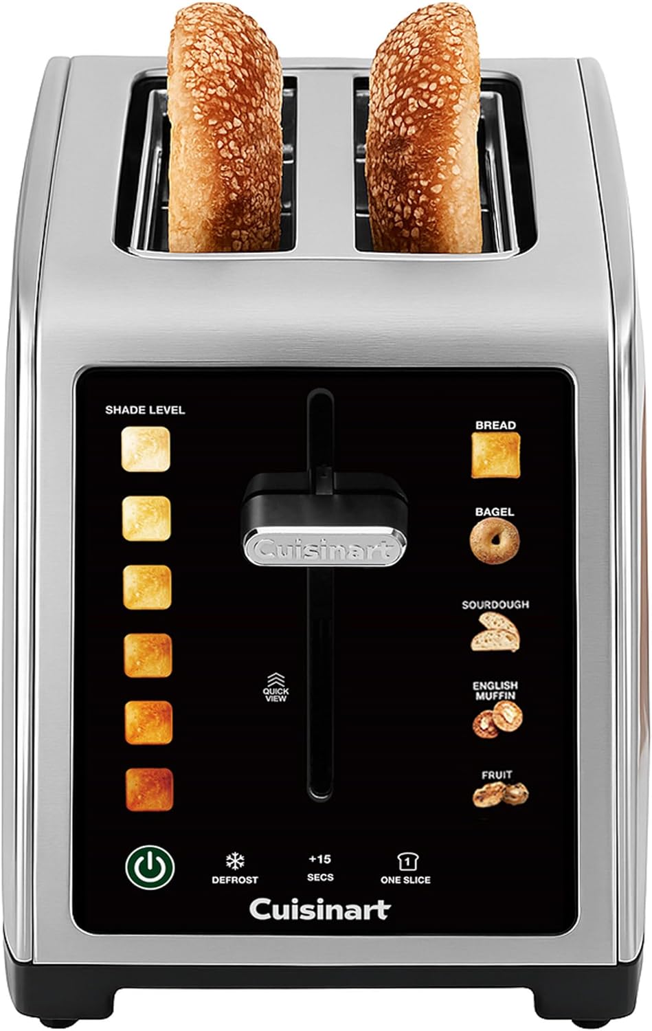 Cuisinart SimpliTouch XL 2-Slice Toaster with Colour touchscreen and XL slots