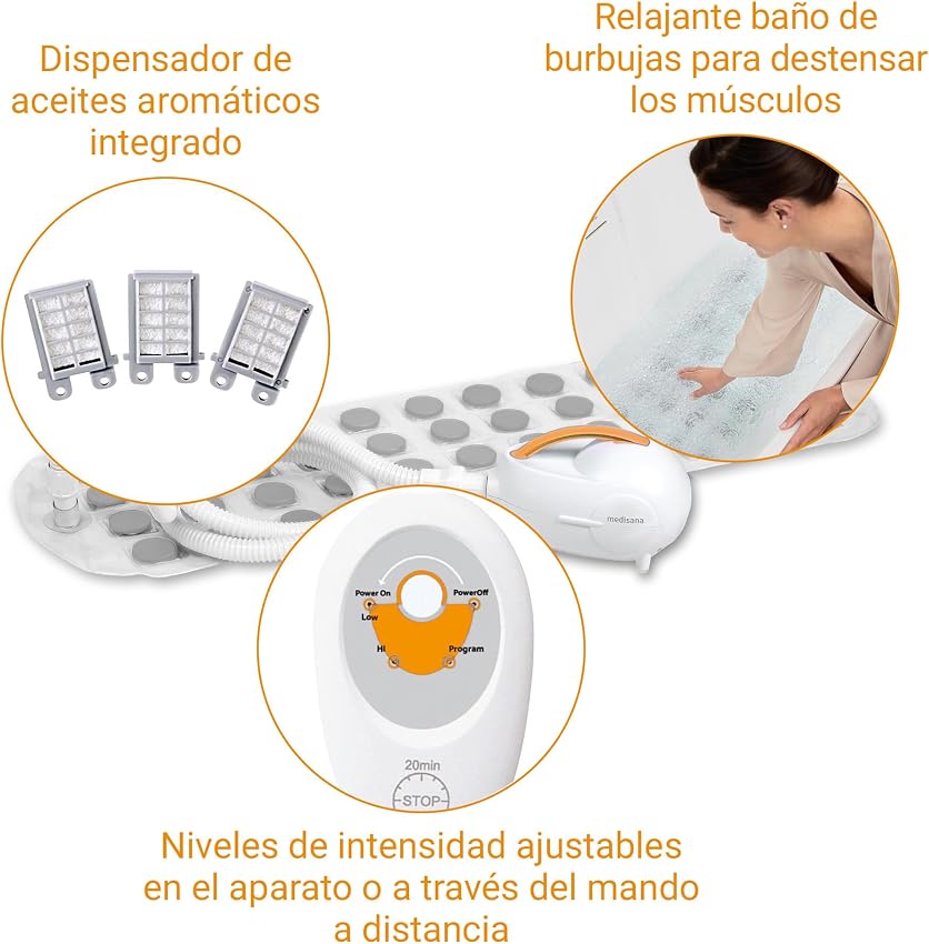 Thumbnail 3 de medisana MBH Bañera con burbujas y aromaterapia