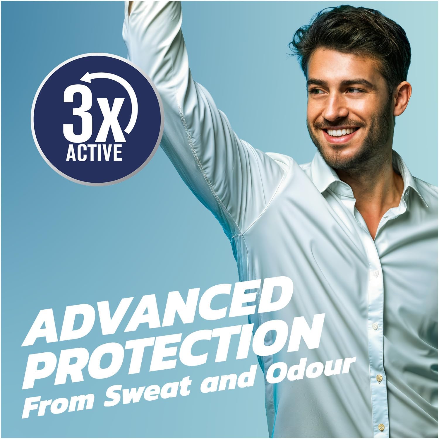Thumbnail 1 de Triple Dry Men Fragrance-Free Anti-Perspirant Roll On 50ml – 100-Hour Protection
