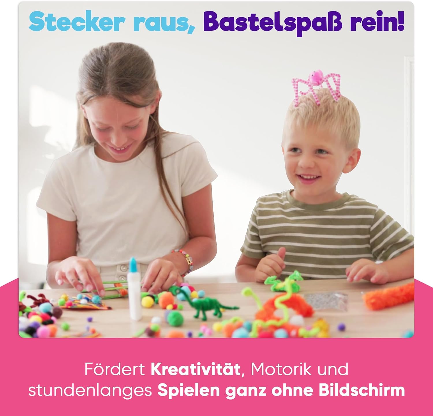 Thumbnail 4 de Blue Squid Bastelset 3000 Teile 🎨