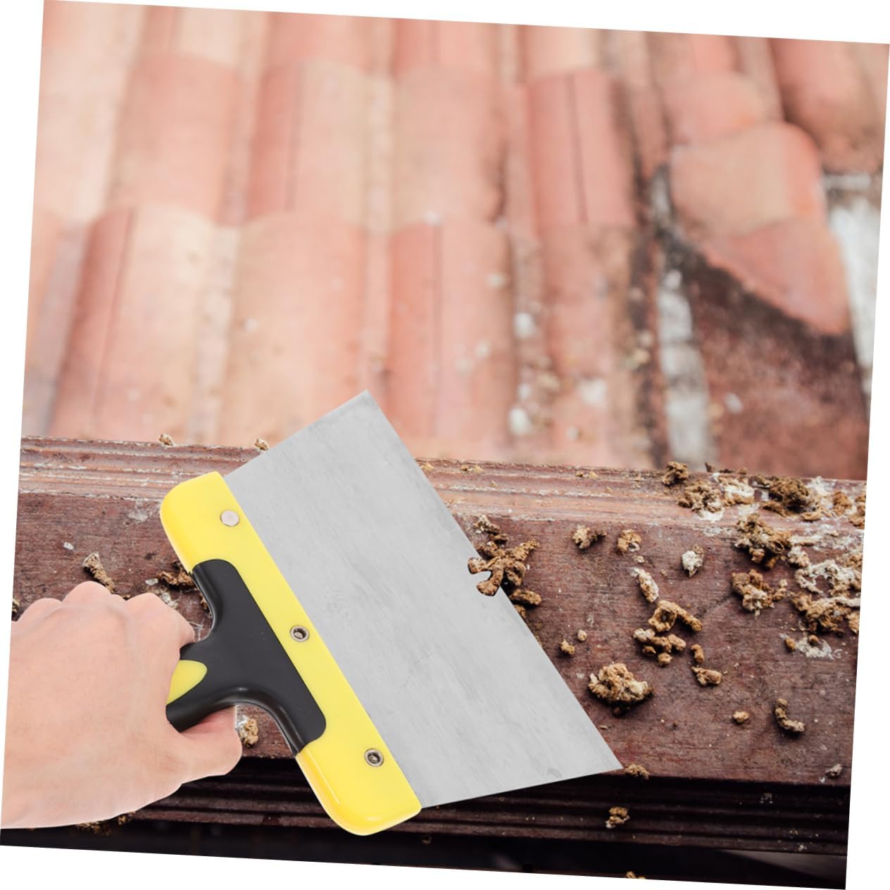 Thumbnail 5 de Supvox Vogelkot Reinigungsschaber – Edelstahl, 25,00×22,50×2,50 cm, breiter Kopf, ergonomischer Griff