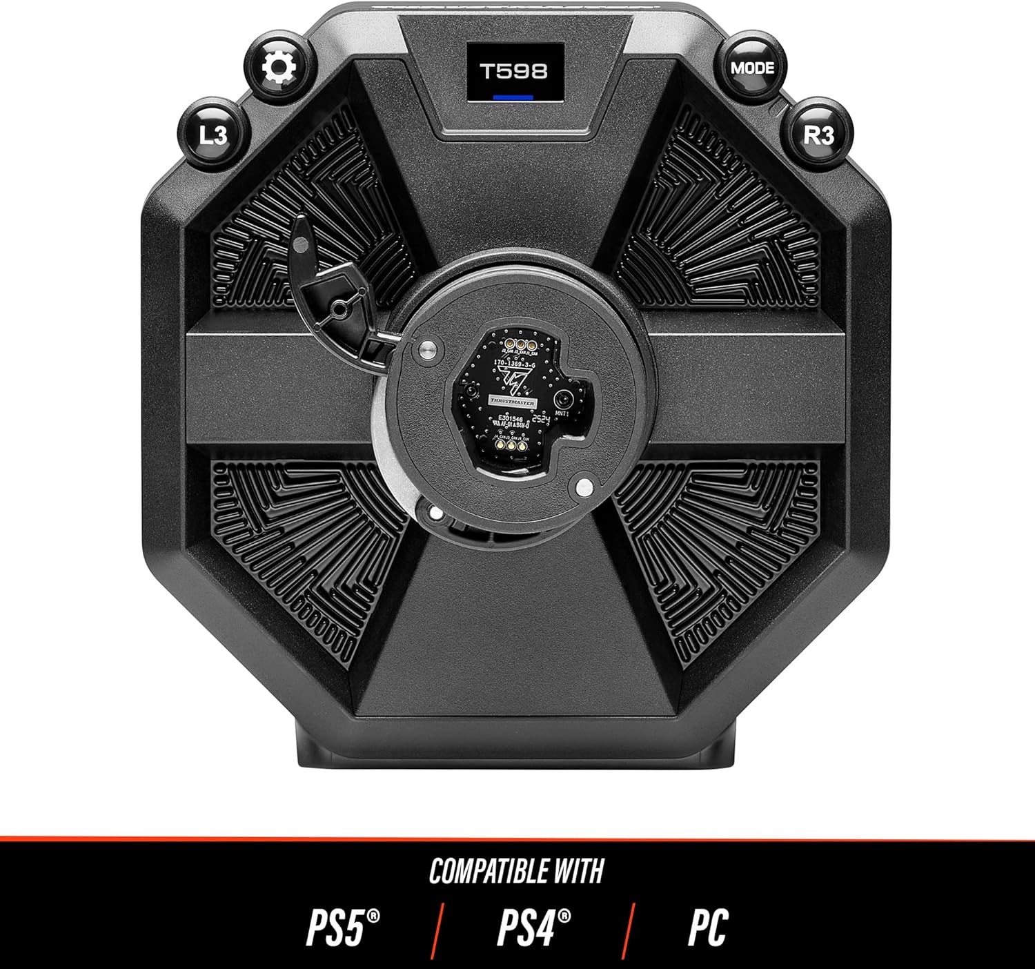 Detalle 2 de Thrustmaster T598 Servo Base : base de volant à retour de force Direct Axial Drive 5 Nm pour PS5, PS4 et PC