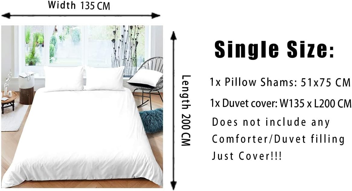 Thumbnail 1 de Homemissing Cartoon Dachshund Duvet Cover Set – 2Pcs, Single to Super King