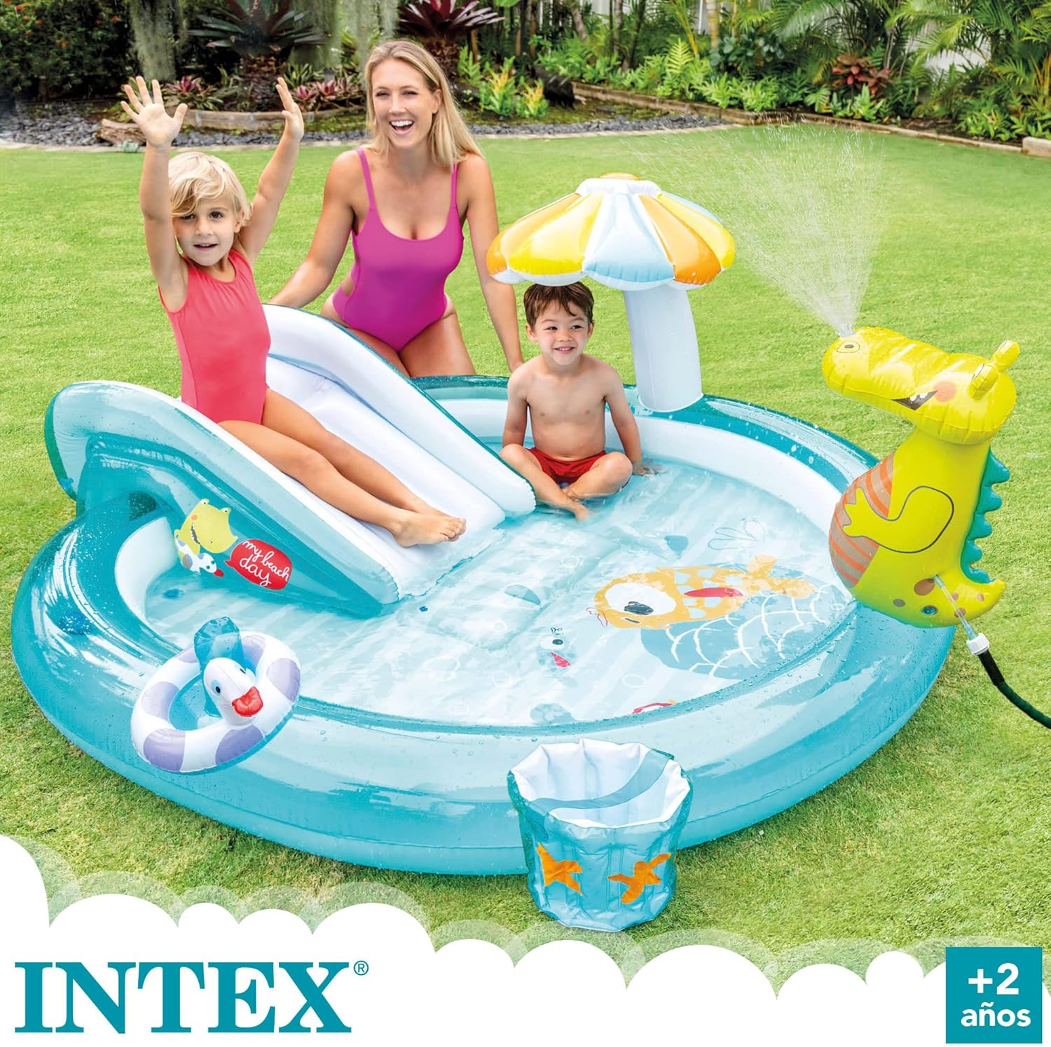 Thumbnail 1 de Intex aire de jeux alligator – toboggan et accessoires pour l’été