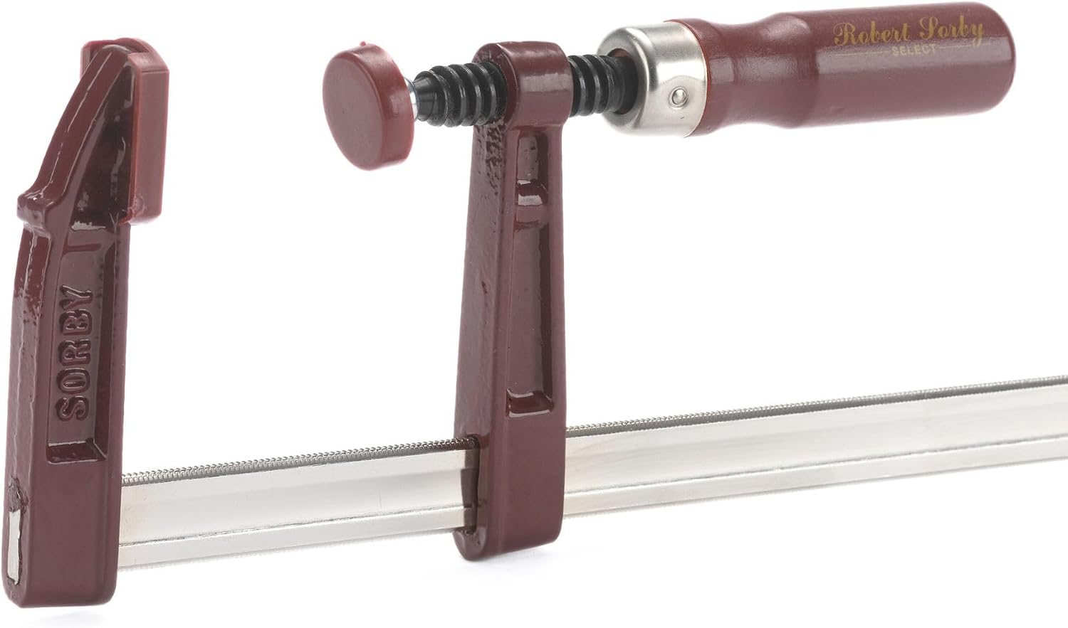 Detalle de Robert Sorby Select Screw Clamp 10" (250mm) Woodworking Clamp, 250kgf