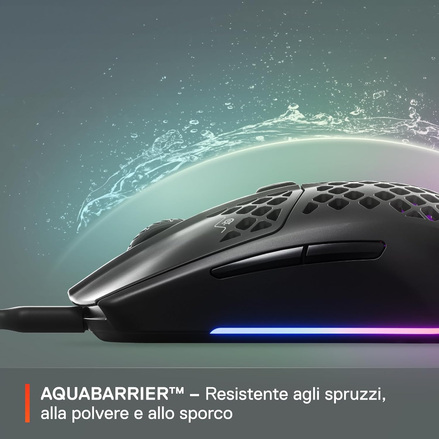 Thumbnail 4 de SteelSeries Aerox 3 Mouse da gioco ultraleggero