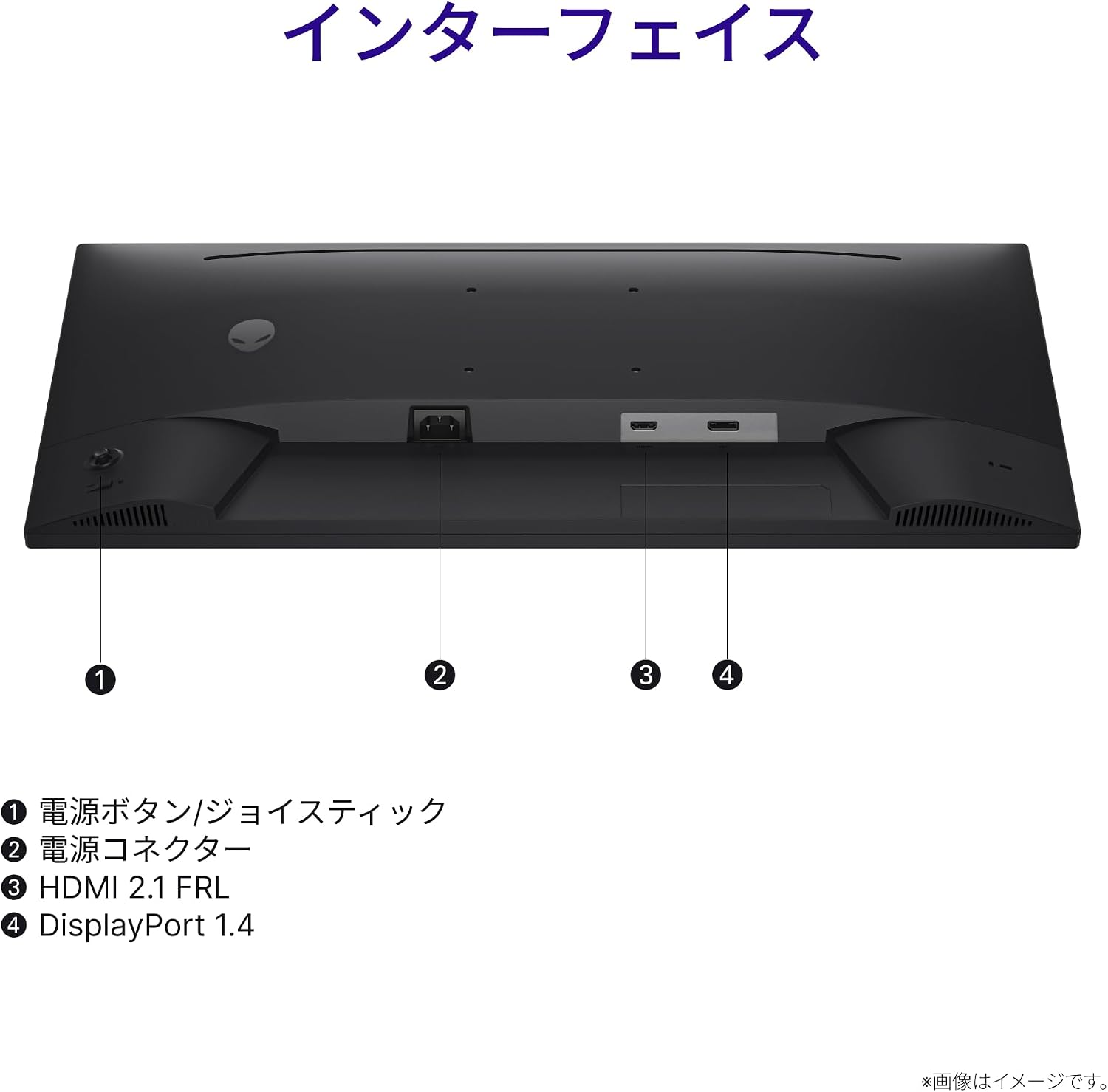 Thumbnail 6 de Dell Alienware AW2726DL 27インチ QHDゲーミングモニター 280Hz・IPS・FreeSync Premium