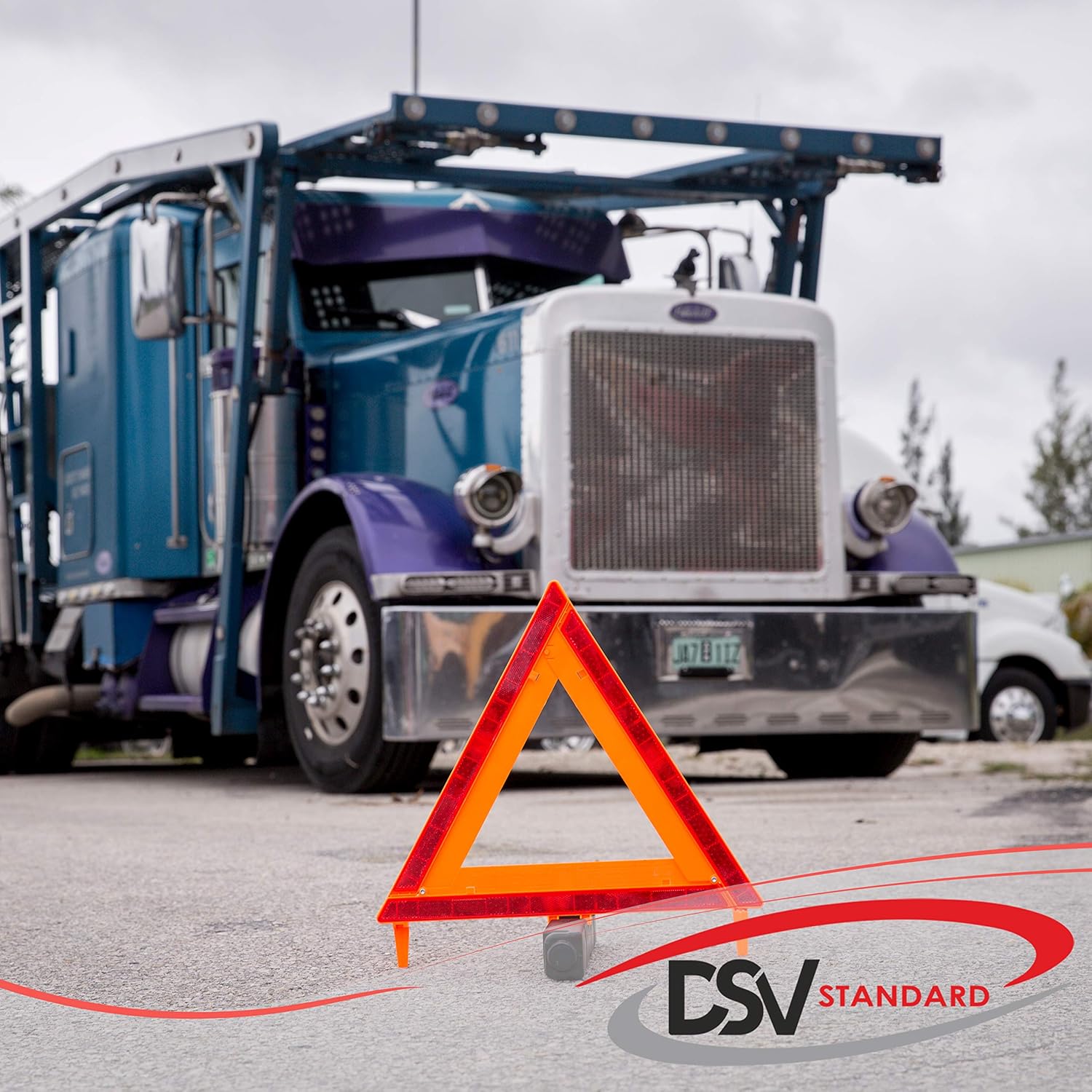 Detalle 2 de DSV Standard Warning Triangles 3 Pack