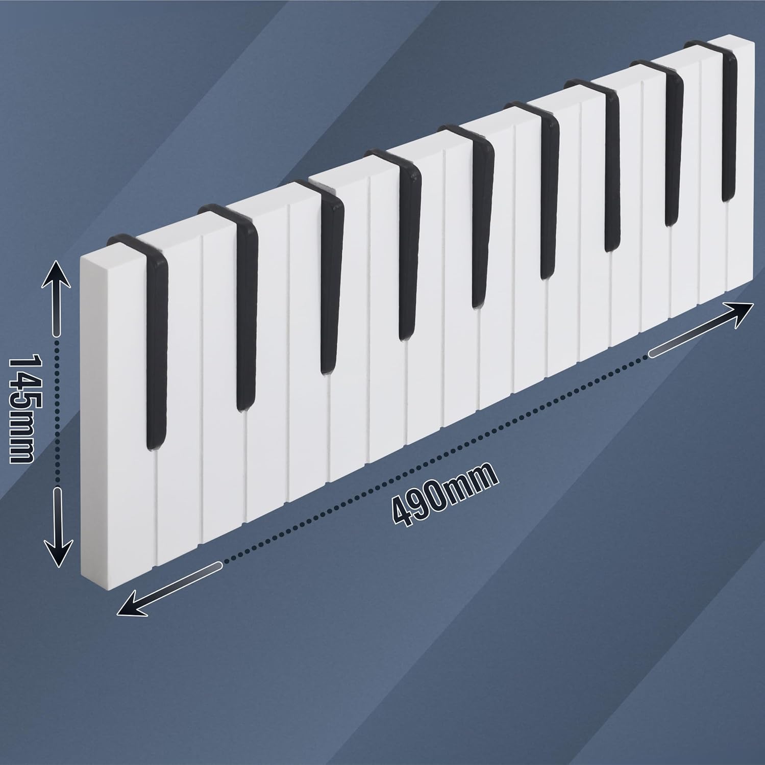 Thumbnail 6 de RICOO WM1886-L patère murale 49x15x2cm