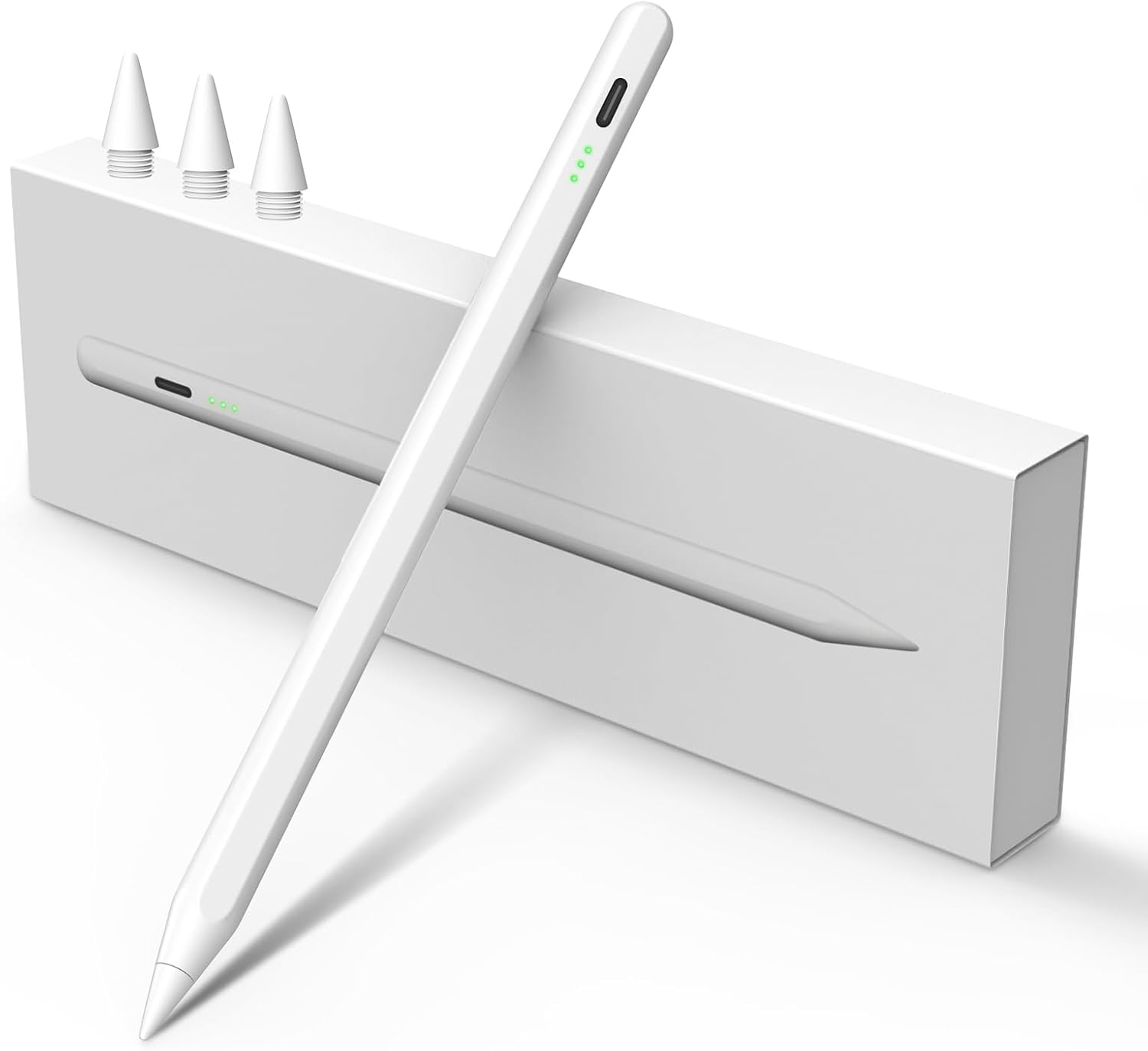 Detalle de Apple Pencil 10th Gen compatible stylus, 2X charge
