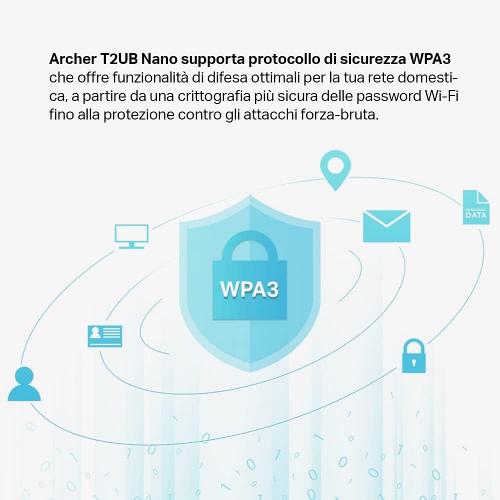 Detalle 2 de TP-Link Archer T2UB Adattatore Wi‑Fi AC600 e Bluetooth 4,2 per PC