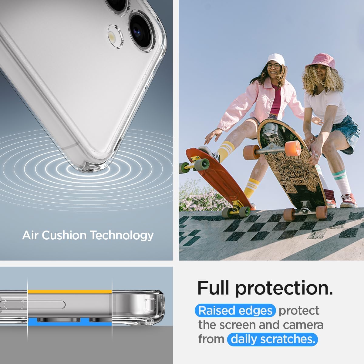 Thumbnail 6 de Spigen Cover Ultra Hybrid per Samsung Galaxy S24, trasparente
