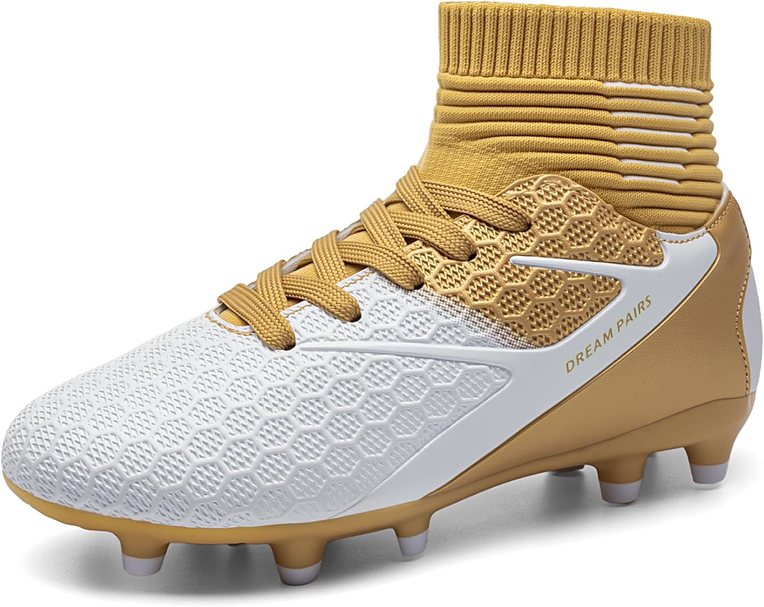 Detalle de DREAM PAIRS Youth High-Top Soccer Cleats for Firm Ground (Boys & Girls)