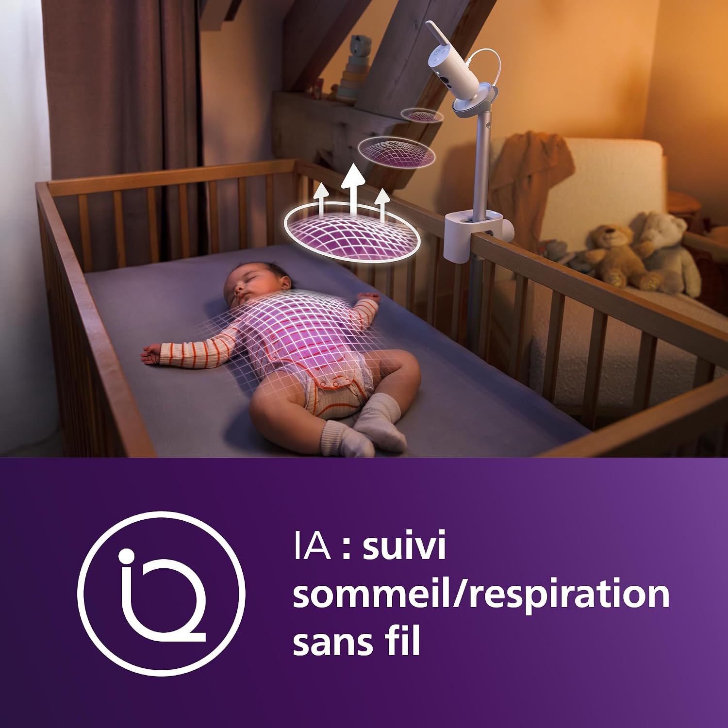 Detalle 2 de AVENT Philips SCD973/26 babyphone vidéo 5 pouces