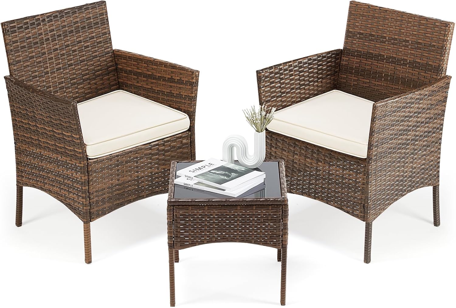 Detalle de DUMOS Wicker Patio Furniture Set