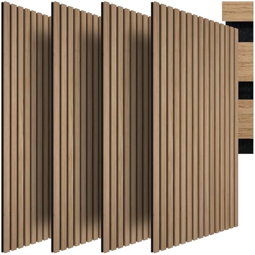 Detalle de tectake pannelli acustici in rovere
