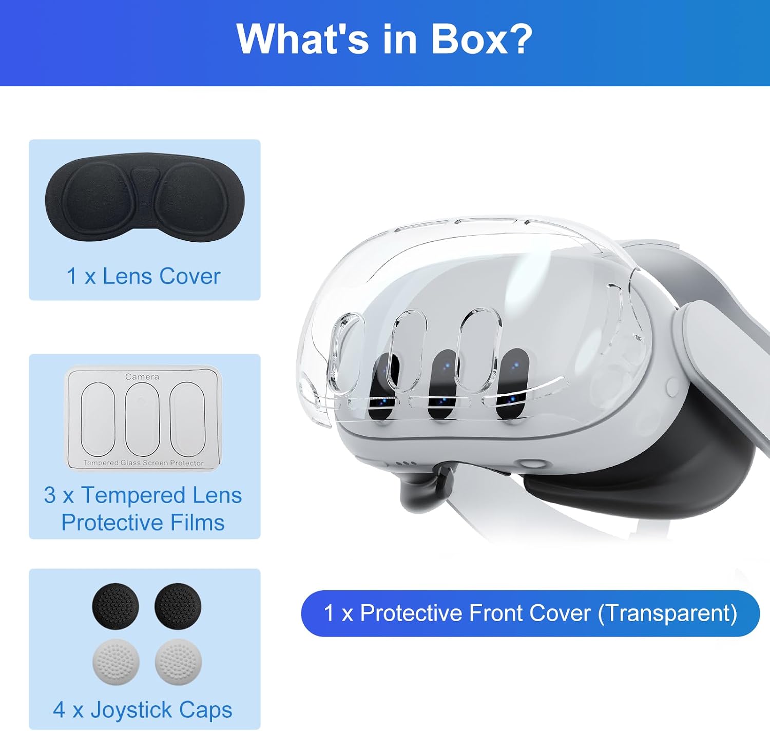Thumbnail 6 de Olycism Coque de Protection pour Meta Quest 3 – kit essai et protection complète