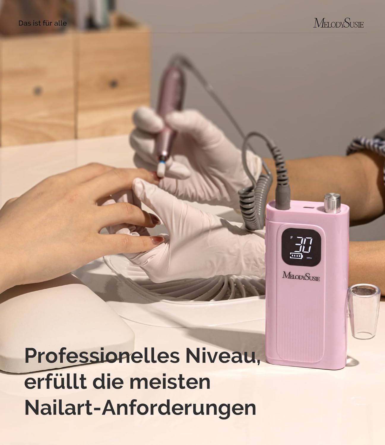 Thumbnail 4 de MelodySusie SC300F Nagelfräser 30000 U/min 💅