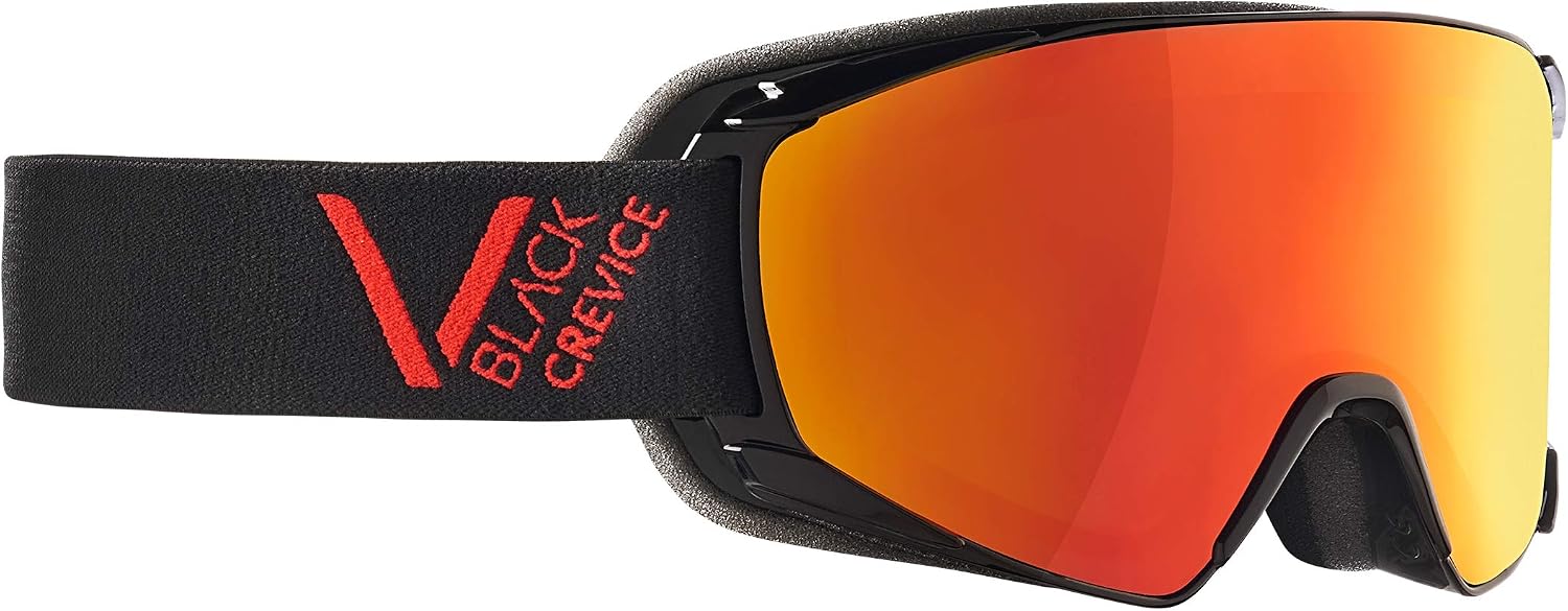 Detalle de Black Crevice Skibrille Schladming – UV 400 et Anti-Fog