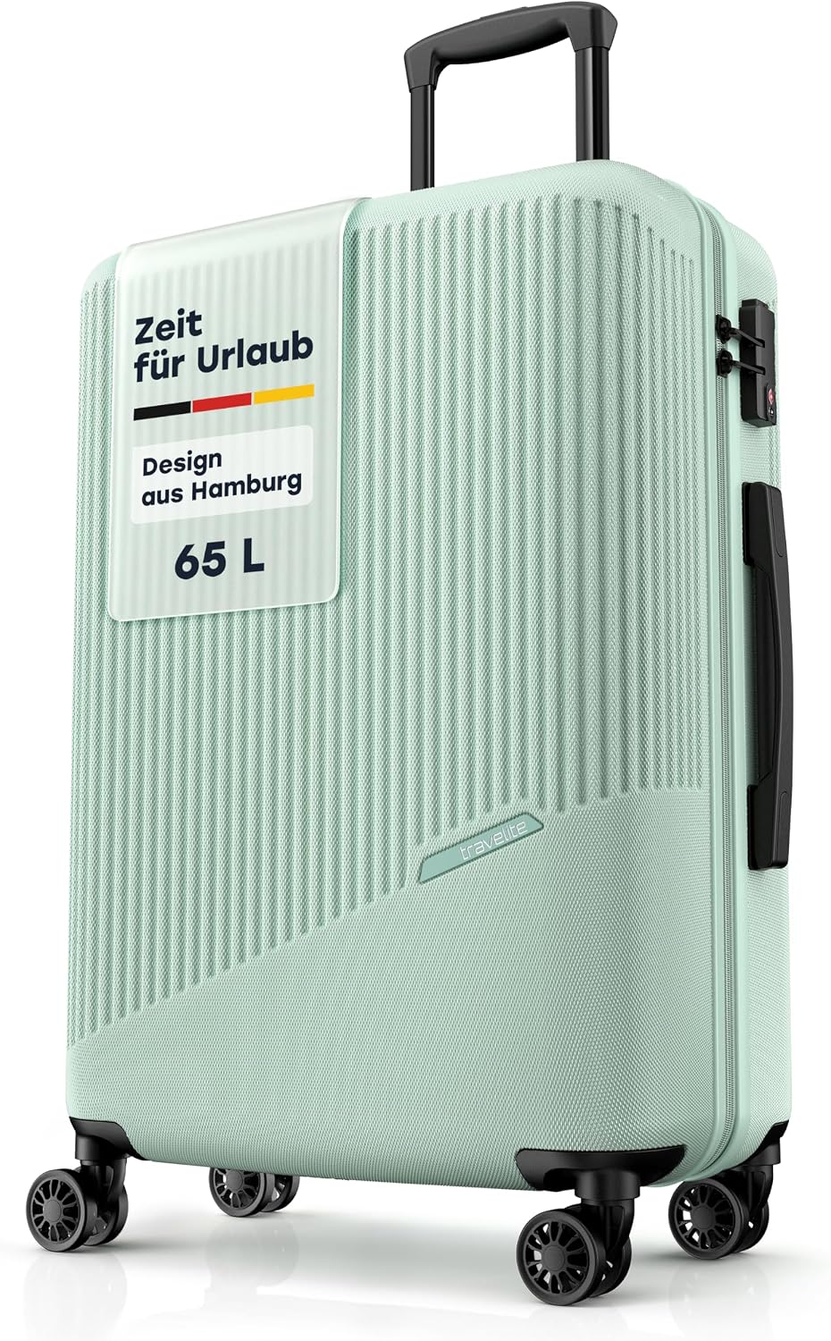 Detalle de Travelite Koffer Bali Größe M – 65 L, 67 cm, leicht & robust