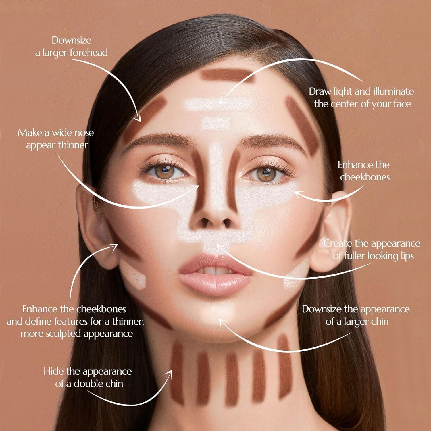 Thumbnail 5 de Anglicolor Contorno Líquido con Aplicador, Maquillaje Natural✨