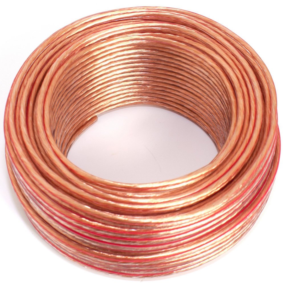 Detalle 1 de SeKi kabel głośnikowy CCA 2 × 1,50 mm², 30 m, biały