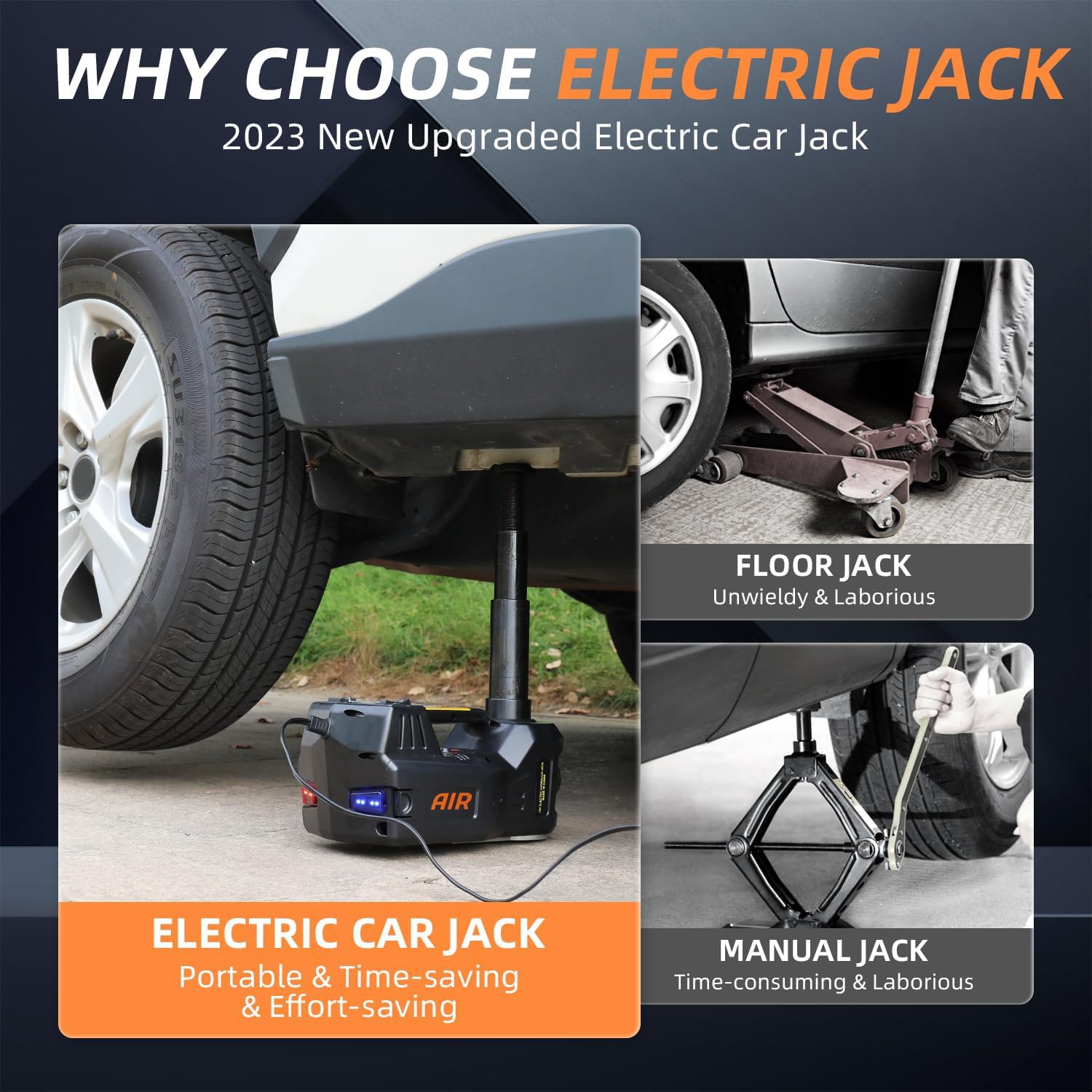 Thumbnail 6 de STANDTALL 5 Ton Electric Car Jack Kit