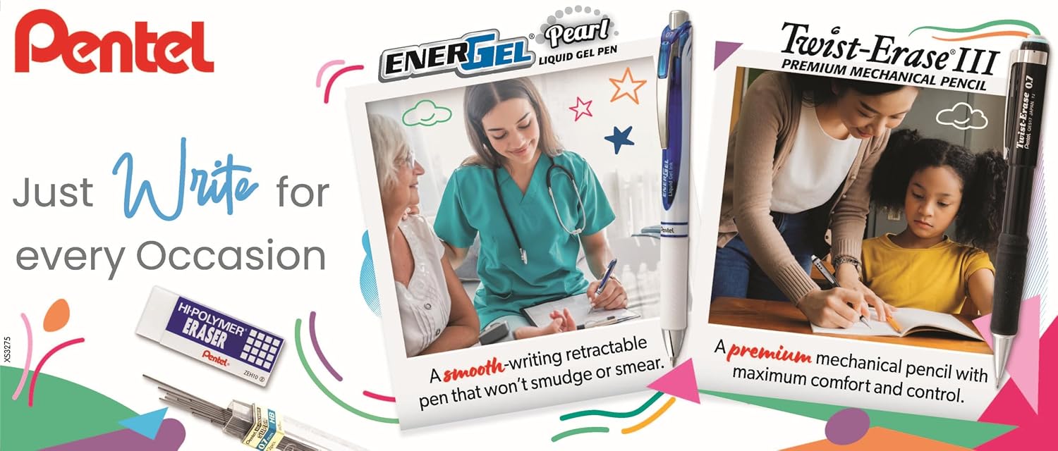 Detalle 2 de Pentel Writing Essentials 10-pack