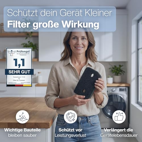 Detalle de Filter für Miele T1 Trockner – ersetzt 9164761, 1E