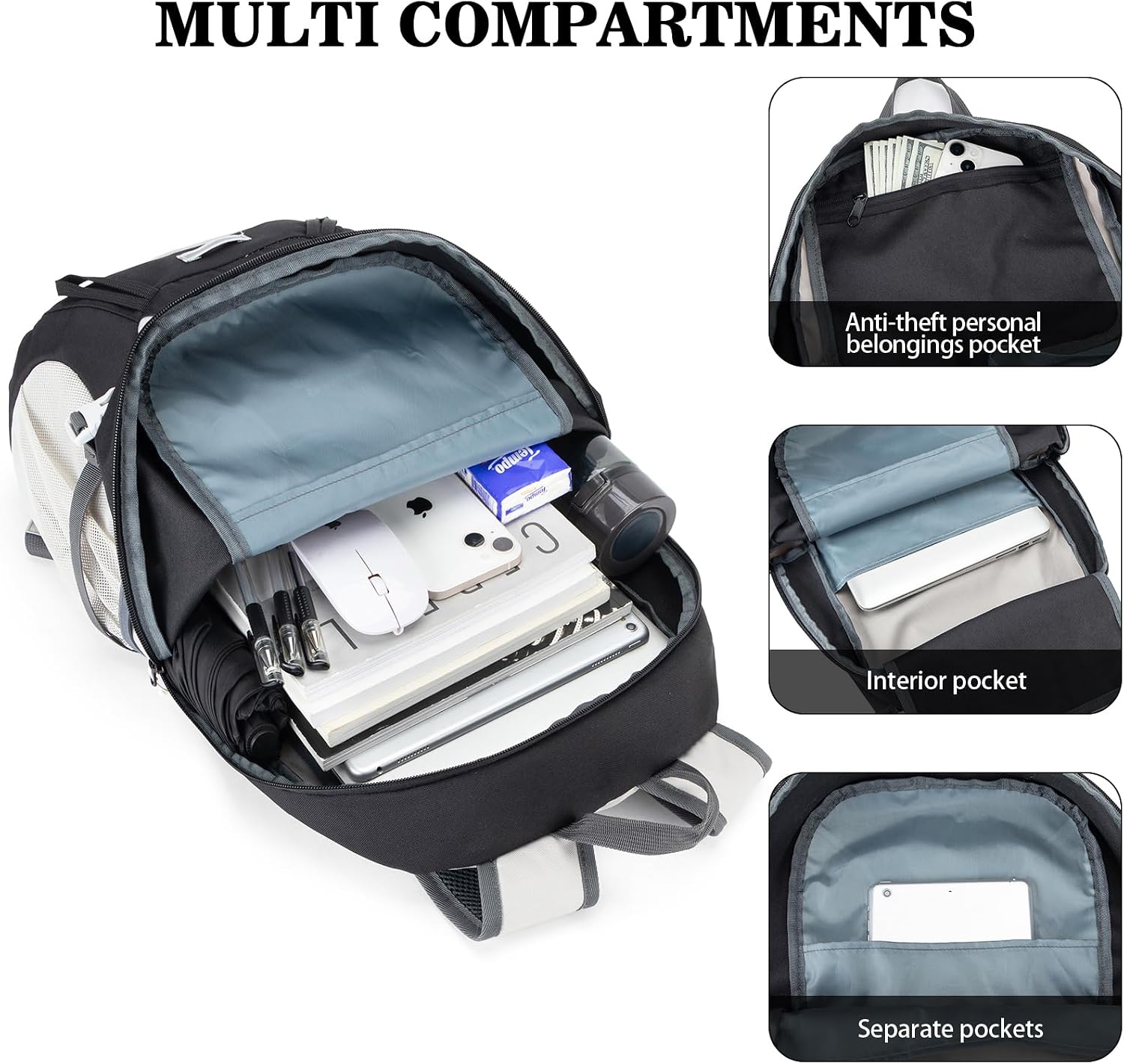 Detalle 2 de BAGPARKK 35L Packable Hiking Backpack
