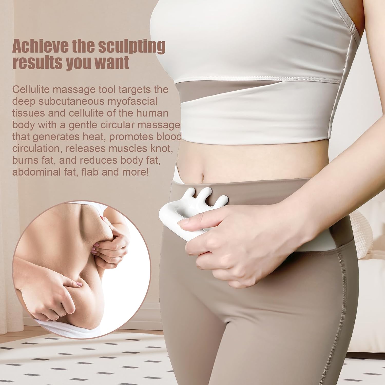 Thumbnail 1 de VEMOKY ccb44152-cfb0-4dce-87c3-f33e6e80a8dd Fascia Massage Tool, Manual, 21 Contacts