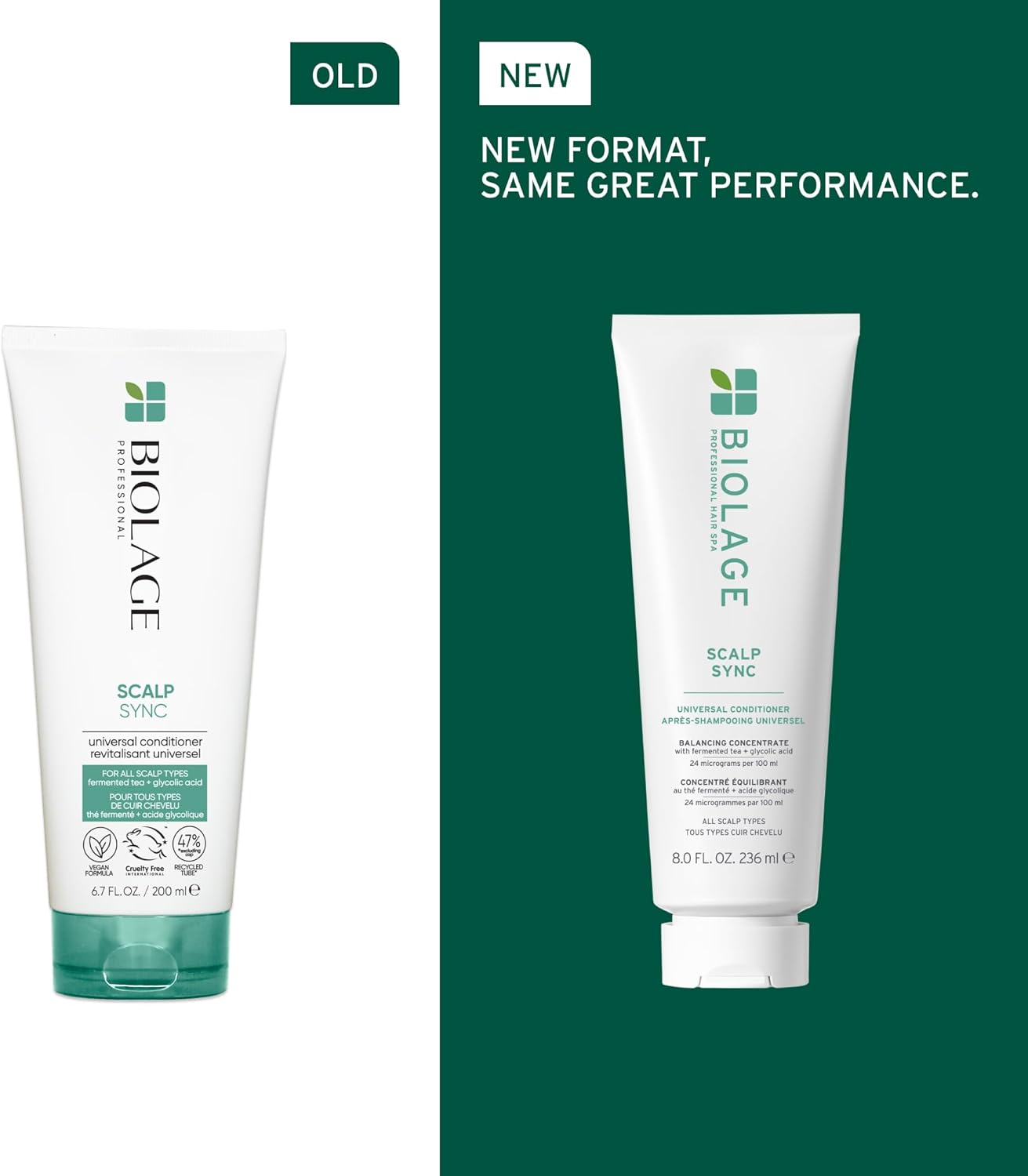 Thumbnail 1 de Biolage Scalp Sync Universal Conditioner (Glycolic Acid) 236ml