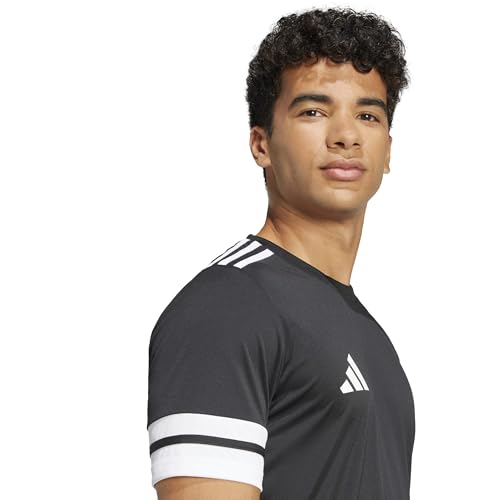 Thumbnail 5 de Adidas Squadra25 Jersey de Manga Corta para Hombre - Negro/Blanco, talla XL