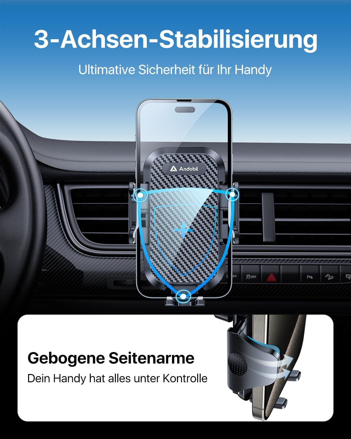 Thumbnail 2 de andobil Handyhalterung Auto Lüftung 2026