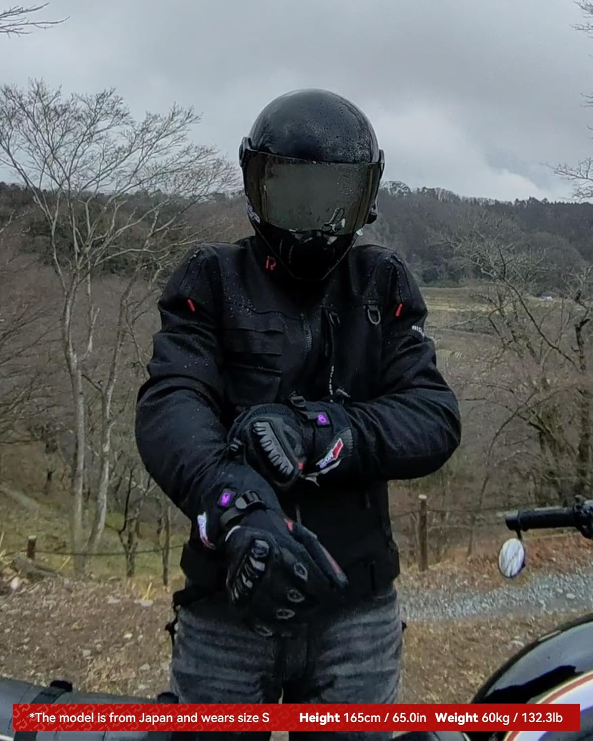 Detalle 2 de RIDEIRON Chaqueta de Moto Invierno CE Clase A