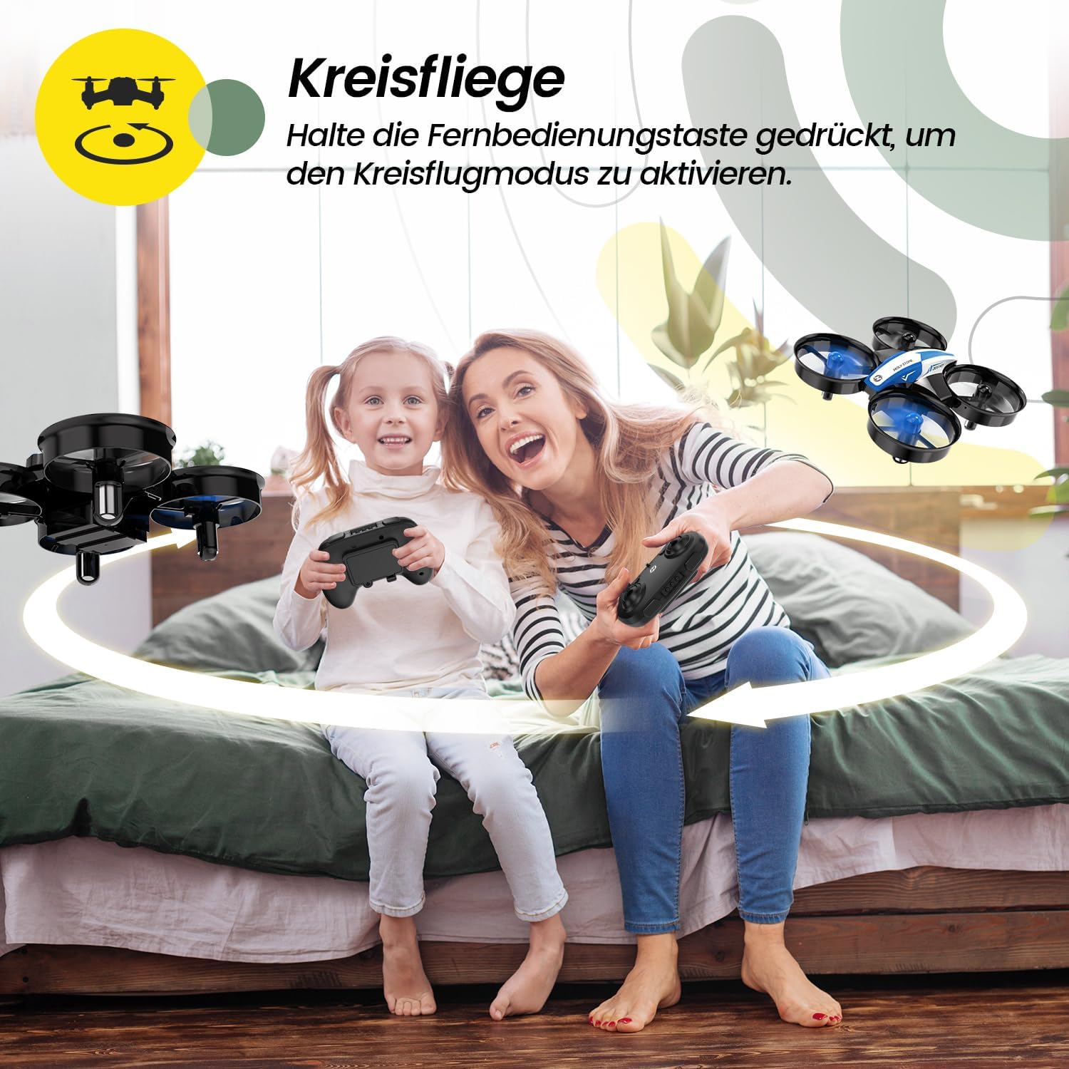 Detalle de Holy Stone HS210 Mini-Drohne 21 Min. Flugzeit