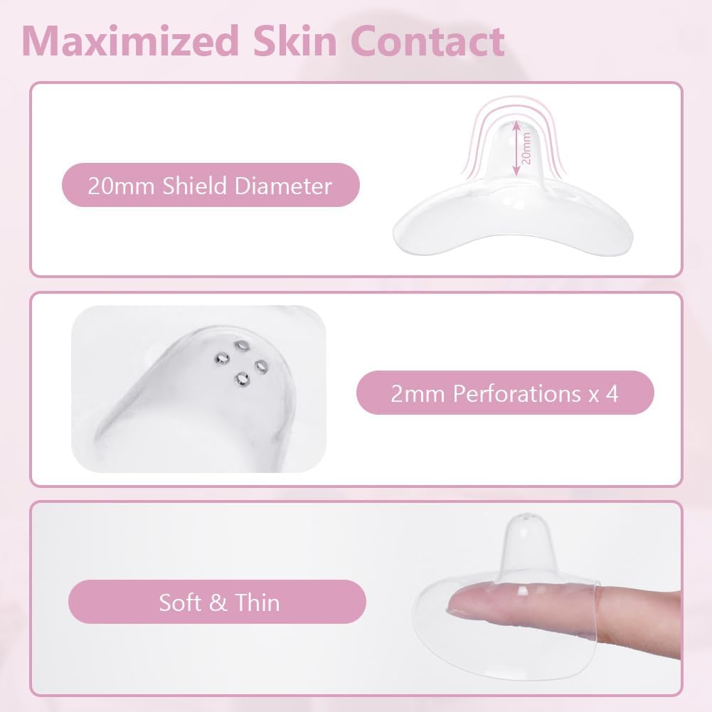 Thumbnail 3 de Aolso Paracapezzoli in Silicone – Scudi morbidi riutilizzabili per allattamento e protezione capezzoli