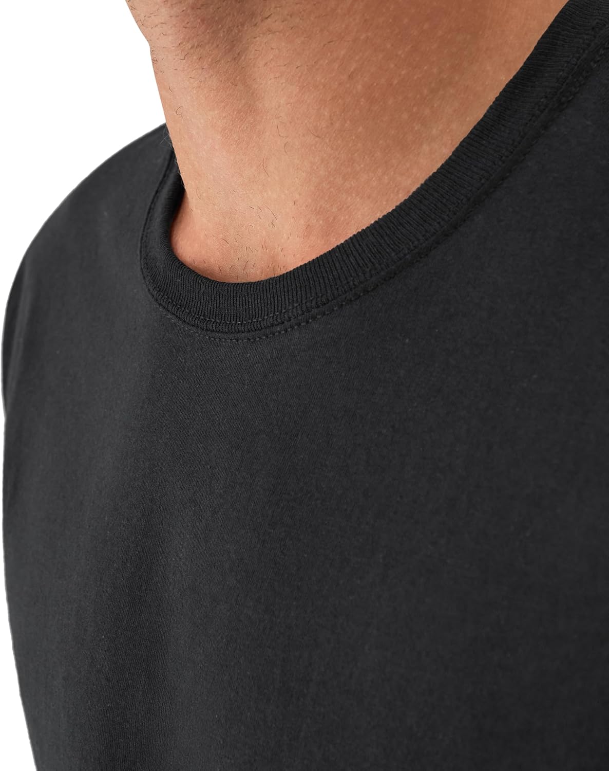 Thumbnail 4 de Hanes Men's Stay-Tucked Soft Cotton Undershirts — Pack Overview