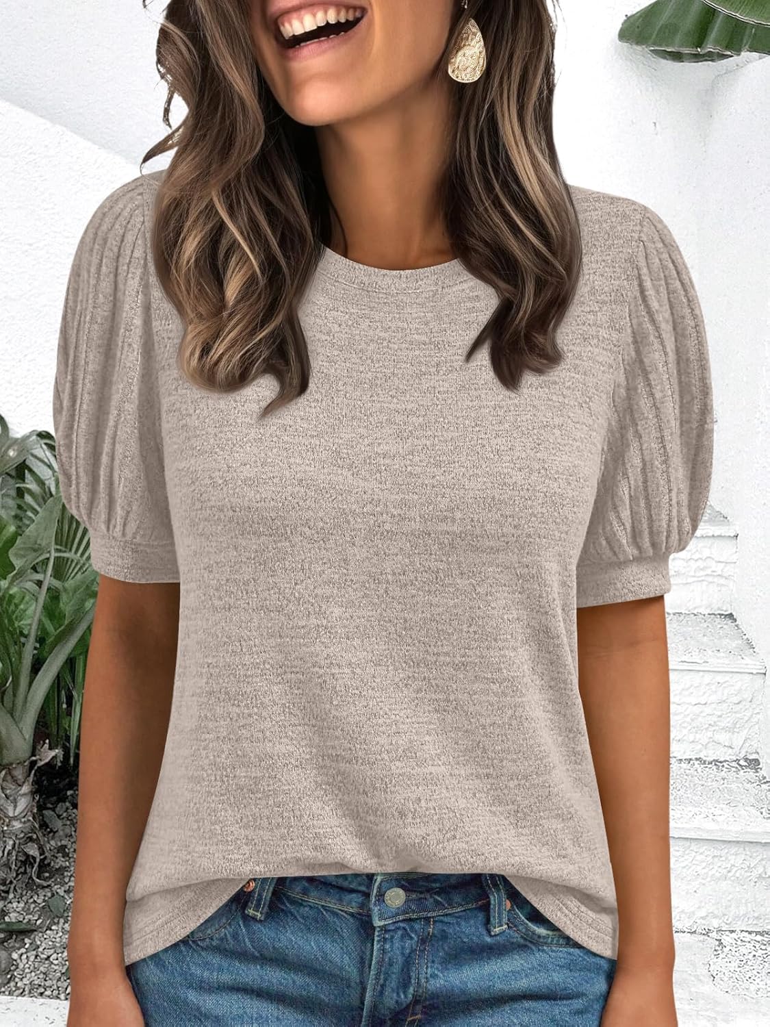 Thumbnail 5 de AUTOMET Womens Summer Tunic Short Sleeve Shirt