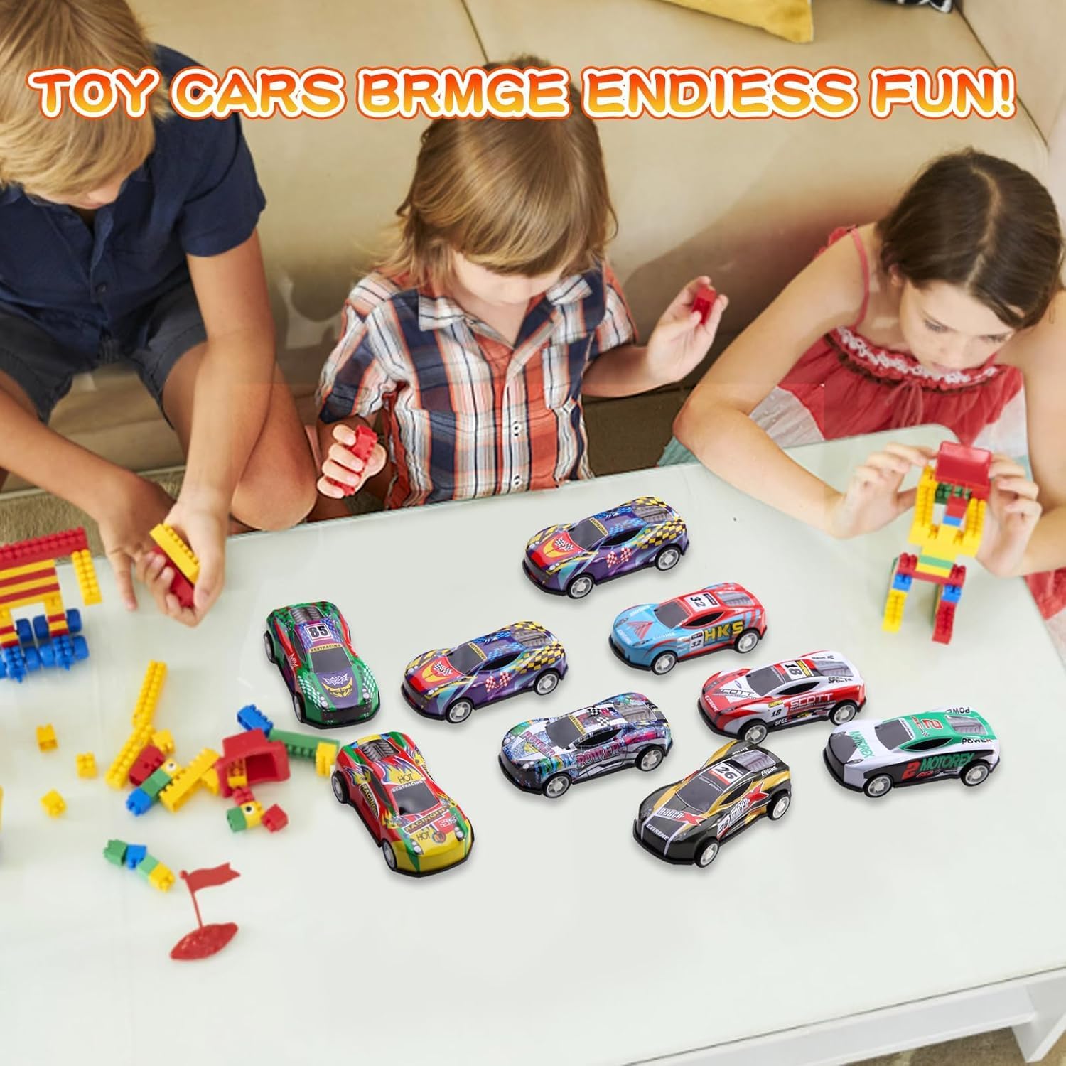 Thumbnail 1 de iFunLong pull back cars 30 pack for kids