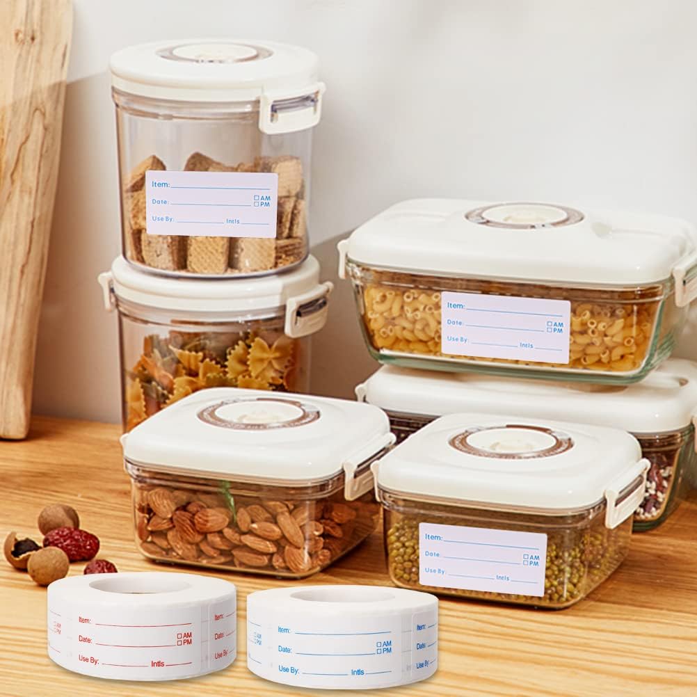 Thumbnail 4 de Removable Food Stickers 2 Rolls 1000pcs