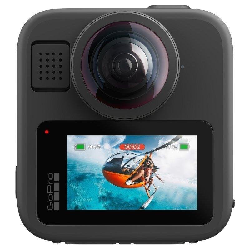 Detalle 2 de GoPro MAX2 360° 8K Ultra HD, 29,5 MP, sensor 1/2.3" con estabilizador, WiFi, GPS y resistencia hasta 5 m