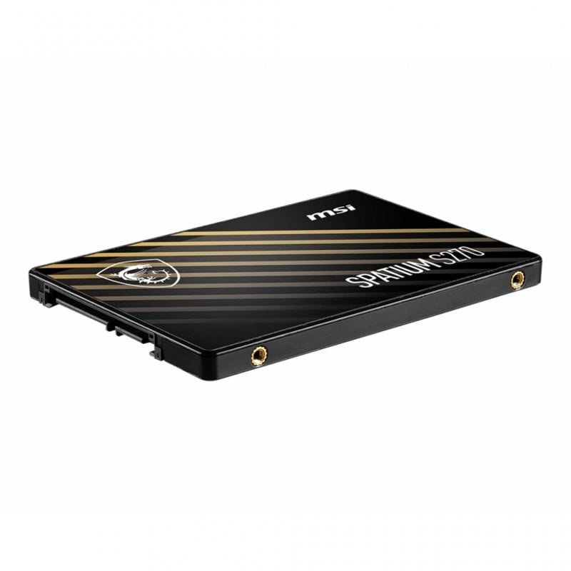 Detalle 1 de MSI Spatium S270 480GB SSD SATA3 🚀 Rendimiento Superior