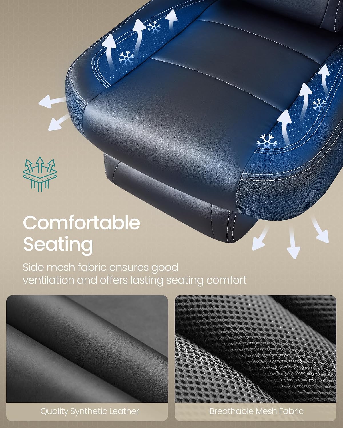 Thumbnail 3 de SONGMICS Gaming Chair OBG077B11